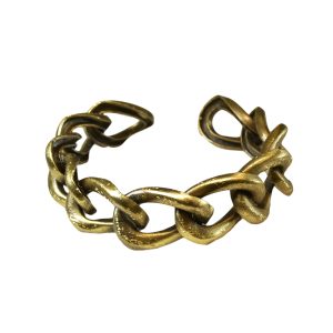 Cuff Chain Bronze Handmade Bracelet-0