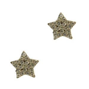 Rose Gold Star Stud Earrings -0