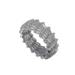 Luxury Riviera Ring With White CZ-15405