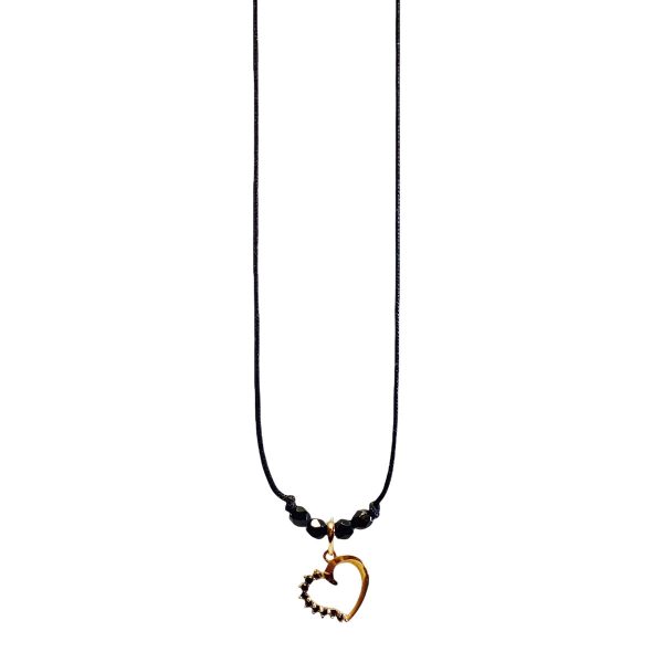 Rose Gold 14K Heart Necklace-0