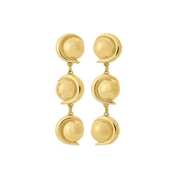 Parisian Earrings Gold 125189 edblad