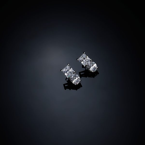 CHIARA FERRAGNI PRINCESS J19AVU04 Silver Earrings With Stones