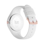 013427 Γυναικείο Ρολόι Με Λευκό Λουράκι Σιλικόνης Ice-Watch