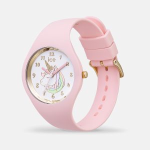 017889 ICE fantasia - Pink mermaid Παιδικό Ρολόι Με Σκούρο Ροζ Λουράκι Σιλικόνης