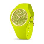021225 Γυναικείο Ρολόι Με Κίτρινο Λουράκι Σιλικόνης Ice-Watch