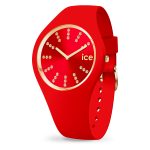 021302 Γυναικείο Ρολόι Με Κόκκινο Λουράκι Σιλικόνης Ice-Watch