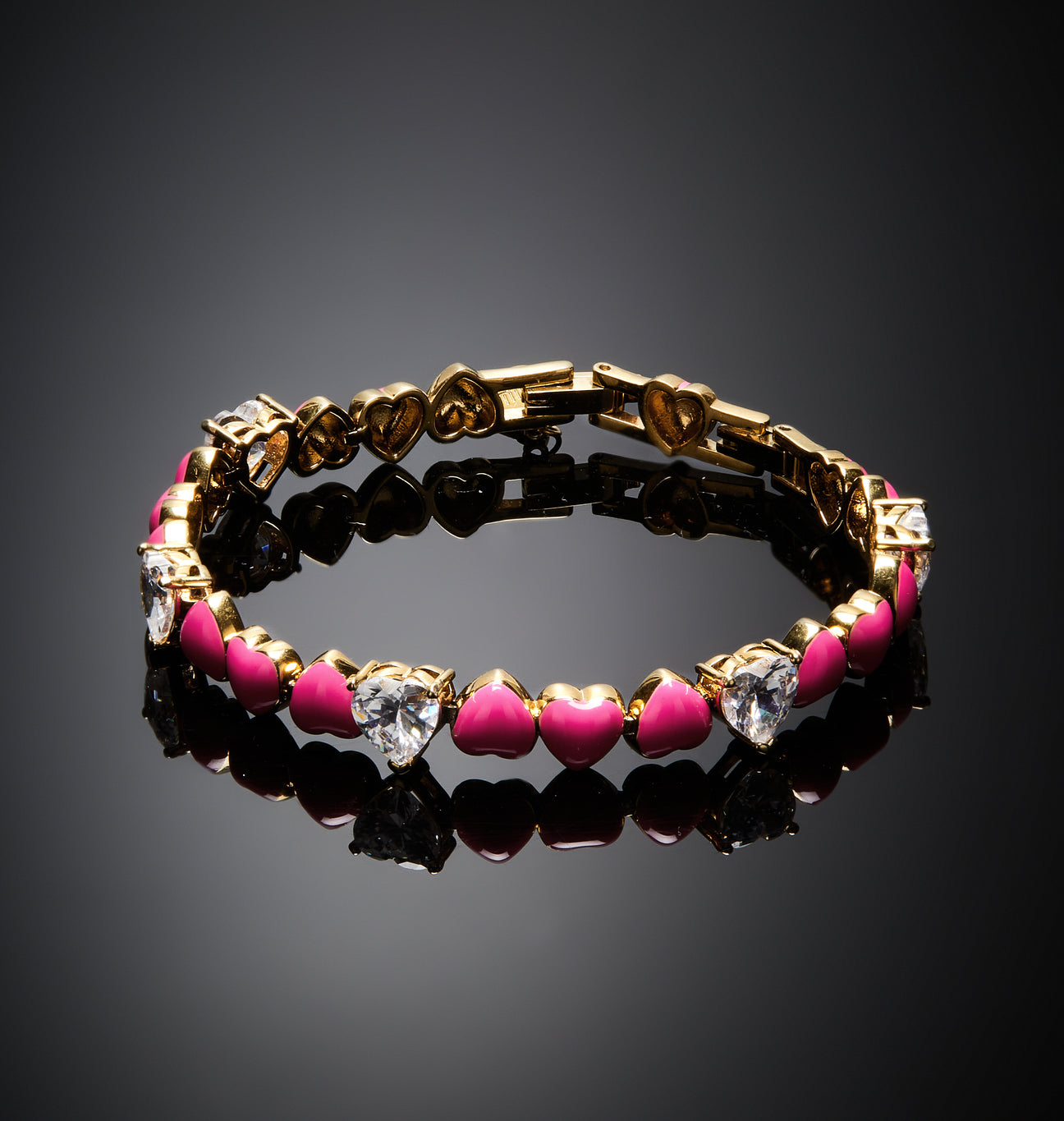 Buy Chiara Ferragni Chiara Ferragni Chain 165+30mm Pink Heart Women's  Bracelets J19AUW11 2024 Online