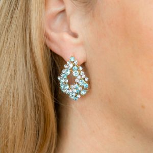 60566 Alice earrings – Aquamarine Lily And Rose