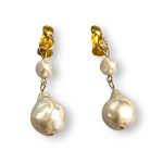 Clip Pearls Earrings