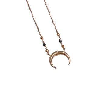 Horn Rose Gold Necklace