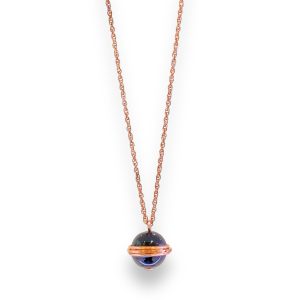Planet Rose Gold Necklace