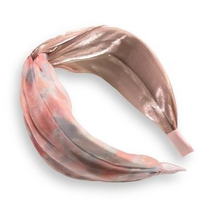Pink Organza Headband