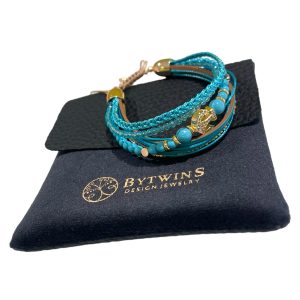 Handmade Bracelet With Turqoise Beads