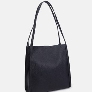 1047-552-01 Τσάντα Ώμου Σε Μαύρο Χρώμα Seidenfelt