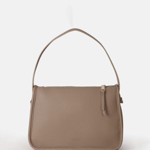 1047-556-337 Τσάντα Ώμου Σε Καφέ Χρώμα Seidenfelt