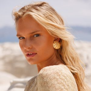 Mirella Shell Earrings / Rainbow Combo Caroline Svedbom
